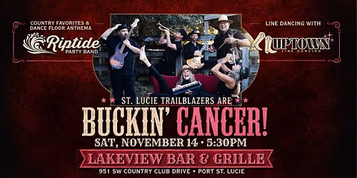 Buckin' Cancer with Riptide Party Band