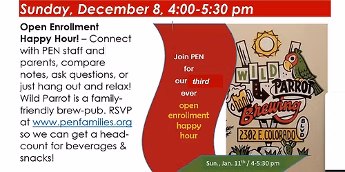 Open Enrollment Happy Hour