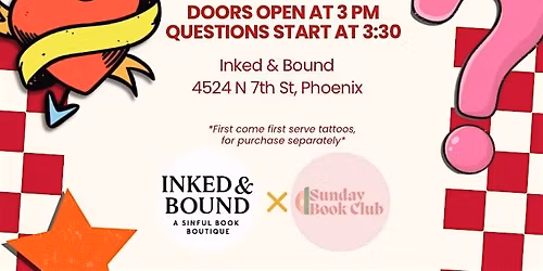 Tattoos & Trivia with Sunday Book Club x Inked and Bound