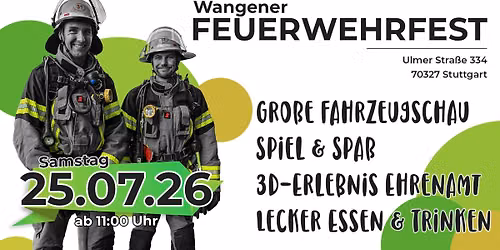 2. Wangener Feuerwehrfest