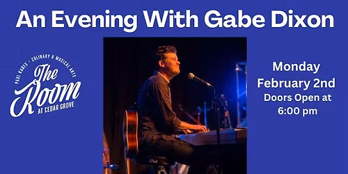 An Evening With Gabe Dixon