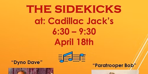 THE SIDEKICKS @ CADILLAC JACK'S