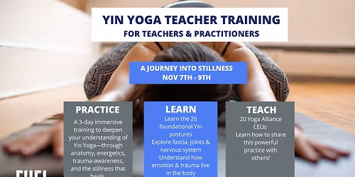 Yin Yoga Teacher Training