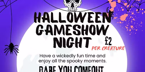 Halloween Gameshow Night 🎃