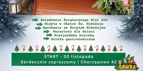 Świąteczne Mini ZOO - Wioska Świętego Mikołaja 