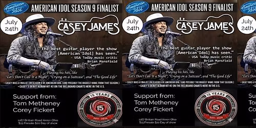 Casey James Headlines The Vortex 