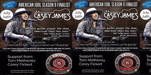 Casey James Headlines The Vortex