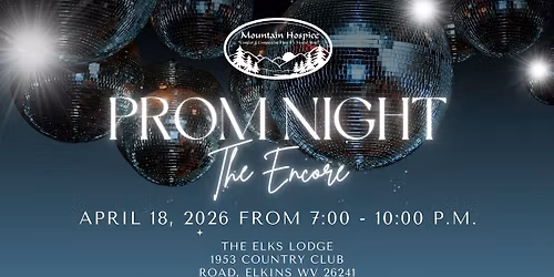 Mountain Hospice\u2019s 1st Annual Prom Night: The Encore
