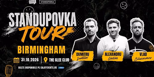 STANDUPOVKA | BIRMINGHAM (The Glee) | 31.10.2026