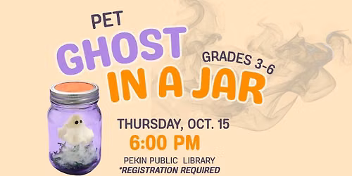 Pet Ghost in a Jar