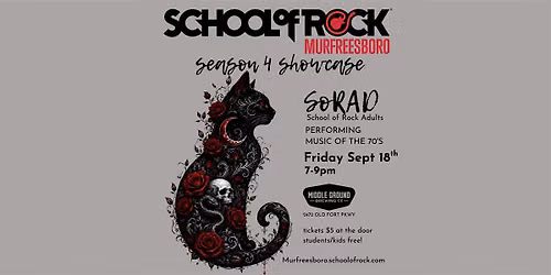 School of Rock Murfreesboro Season 4 SoRAD Showcase