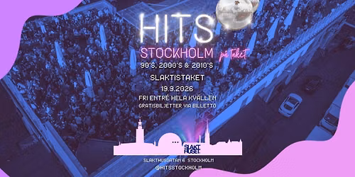 HITS ON THE ROOFTOP 90's, 2000's & 2010's \u2502 SEASON FINALE \u2502 Free entry