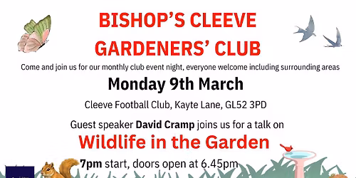 Bishops Cleeve Gardeners' Club Event Night