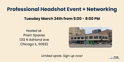 Professional Headshots + Networking