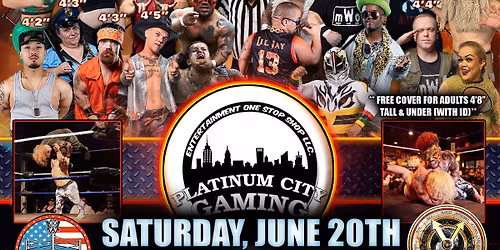 Taunton, MA - Mini Wrestling All * Stars @ Platinum City Gaming "The Shortest Fight of Them All!"