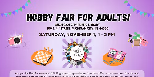 Hobby Fair for Adults