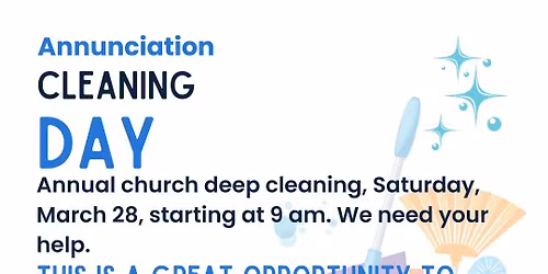 Annual Cleaning Day