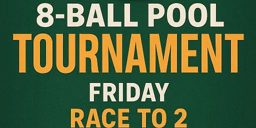 8 Ball Tournament 