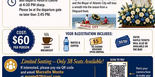 Knights of Columbus Atlantic City Trip Returns!