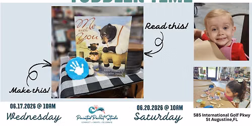 Me with You- Toddler Time story & craft- St Augustine, FL