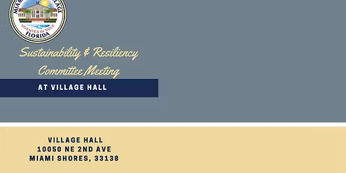 Sustainability and Resiliency Committee Meeting