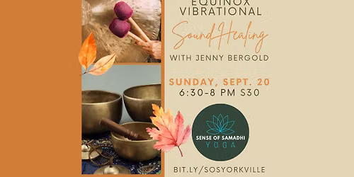 Fall Equinox Vibrational Sound Healing
