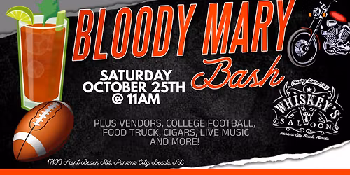 BLOODY MARY BASH @WHISKEY'S SALOON - FALL BIKE WEEK