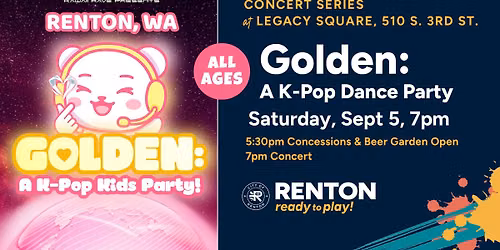 Summer Concert at Legacy Square - Golden: A K-Pop Dance Party