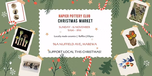 Napier Pottery Club Christmas Market