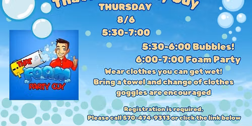 That Foam Party Guy Party