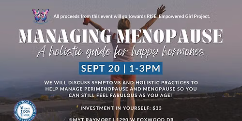 Managing Menopause: A holistic guide for happy hormones