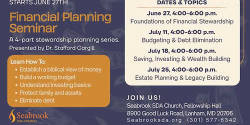 Financial Planning Seminar