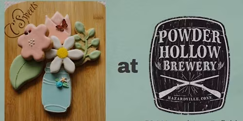 Spring is Blooming! Cookie Decorating Class @Powder Hollow Brewery