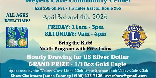 Shenandoah Valley Coin & Stamp Show