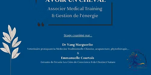 Stage : AVOIR UN CHEVAL - Associer Medical Training & Gestion de l'\u00e9nergie 