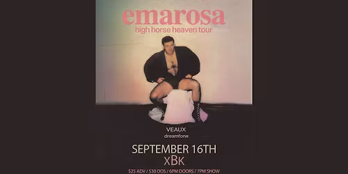 Emarosa w\/ VEAUX and dreamfone
