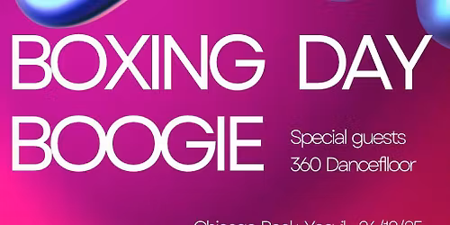 Boxing day boogie!