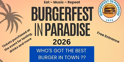 2026 Burgerfest In Paradise