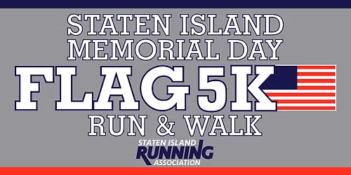 2026 Staten Island Memorial Day Flag 5K Run & Walk