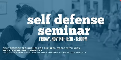 Self Defense Seminar (Fundraiser Event)