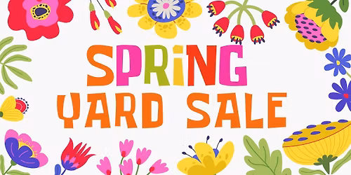 3rd Annual Spring Community Yard Sale