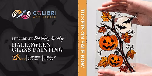 Halloween Glass Painting Workshop