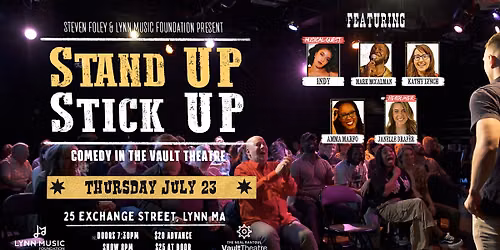 Stand Up Stick Up - Comedy @ The Vault Theatre ft. Janelle Draper