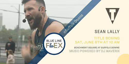 Blue Line Flex @ Suffolk Downs - Title Boxing by Sean Lally
