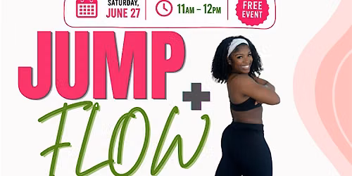 StrongHER Jump + Flow FREE  Wellness Day Party (Pilates + Jump Rope)