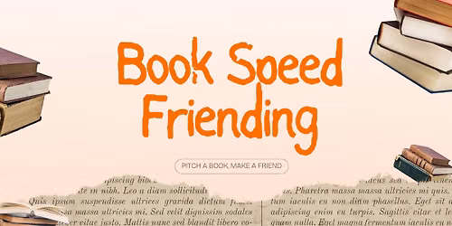 Book Speed Friending July 2026