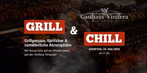 Grill & Chill \u2022 Samstag, 23. Mai 2026