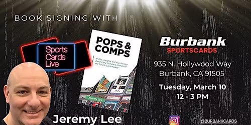 Pops & Comps Book Signing with Jeremy Lee