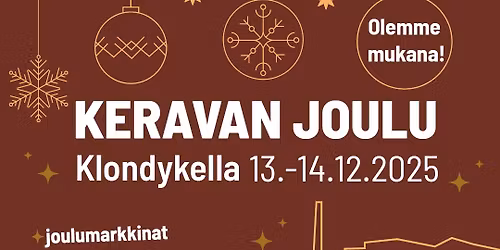 Mio mukana Keravan joulussa Klondykella