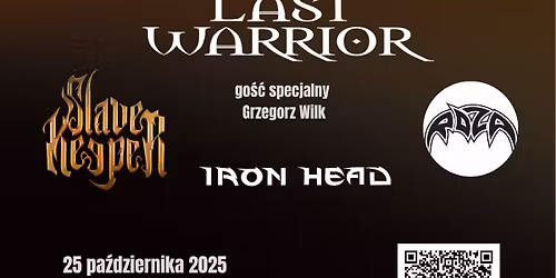 Hard Rock nad Bystrzyc\u0105: Last Warrior + Slave Keeper + Iron Head + RDZA  \/ Lublin \/ 25.10.2025